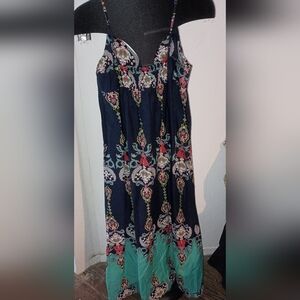 Bohemian maxi dress large